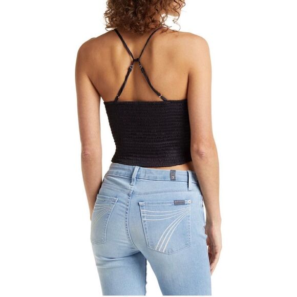 NWT Free People Right on Time Camisole in Black, Size Small - Picture 12 of 16